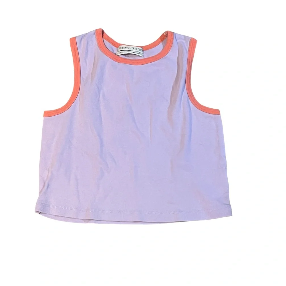 Urban outfitters purple tank crop top size XS